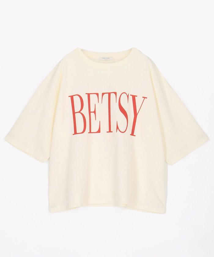 BETSY 大號Logo T恤