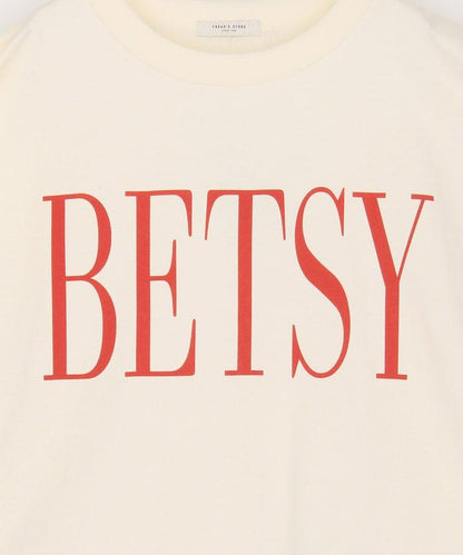 BETSY 大號Logo T恤