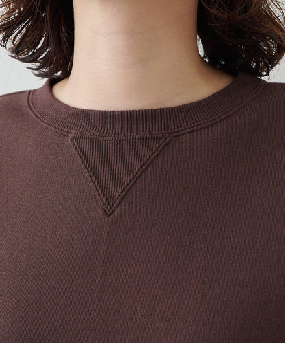 【THE PAUSE】刺繡短款衛衣
