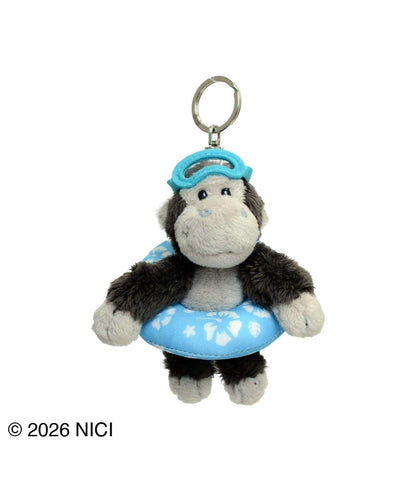 NICI 動物鑰匙扣 游泳圈 10cm