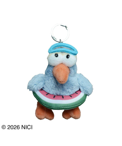 NICI 動物鑰匙扣 游泳圈 10cm