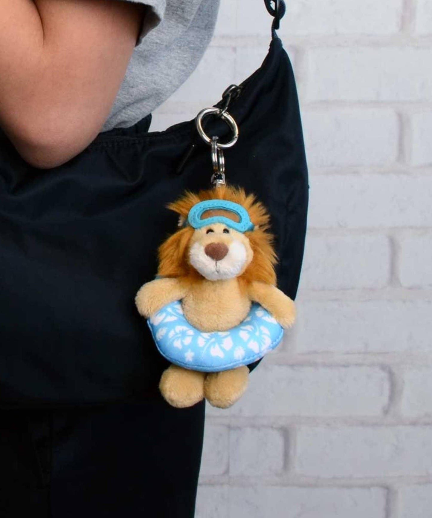 NICI 動物鑰匙扣 游泳圈 10cm
