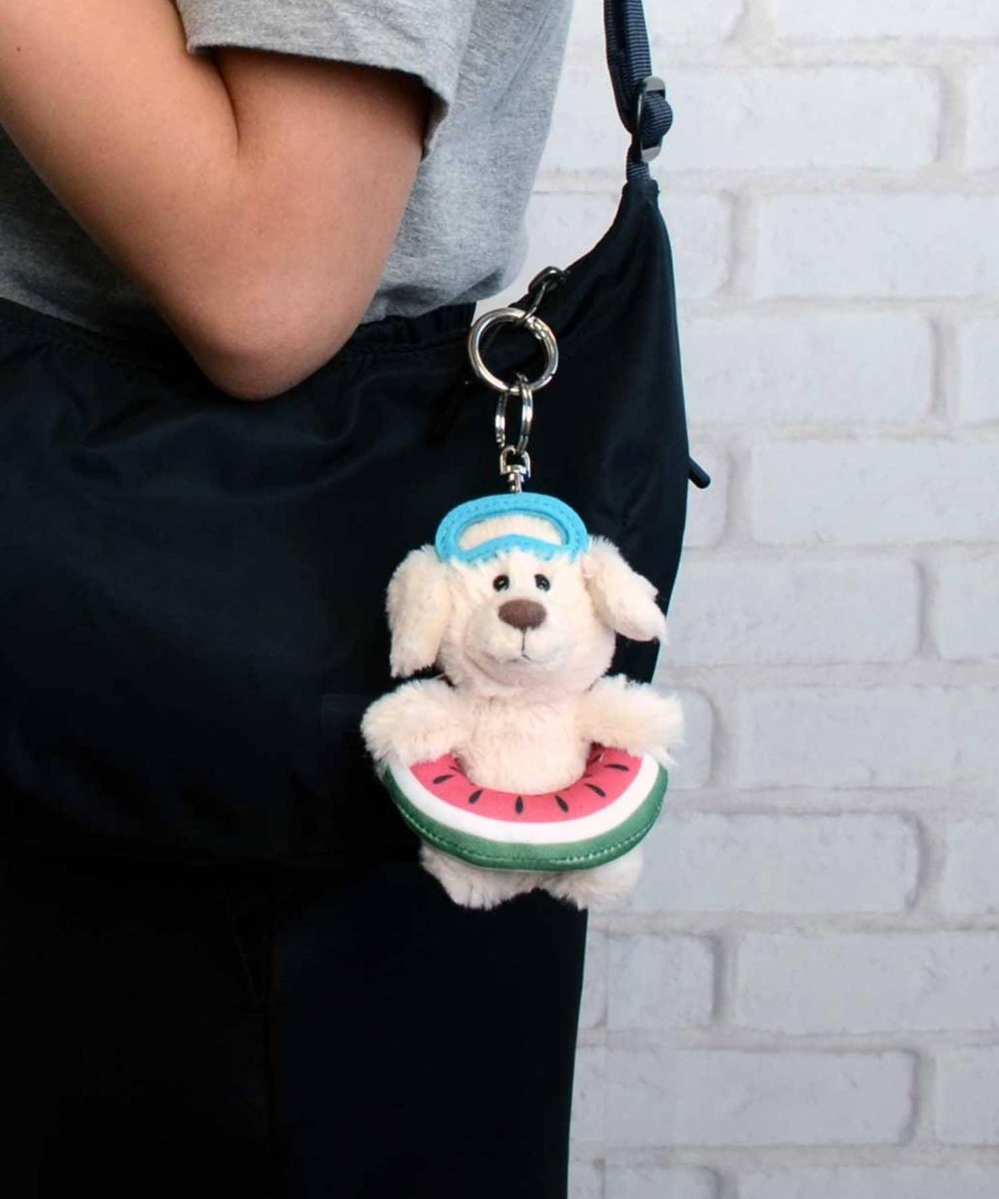 NICI 動物鑰匙扣 游泳圈 10cm