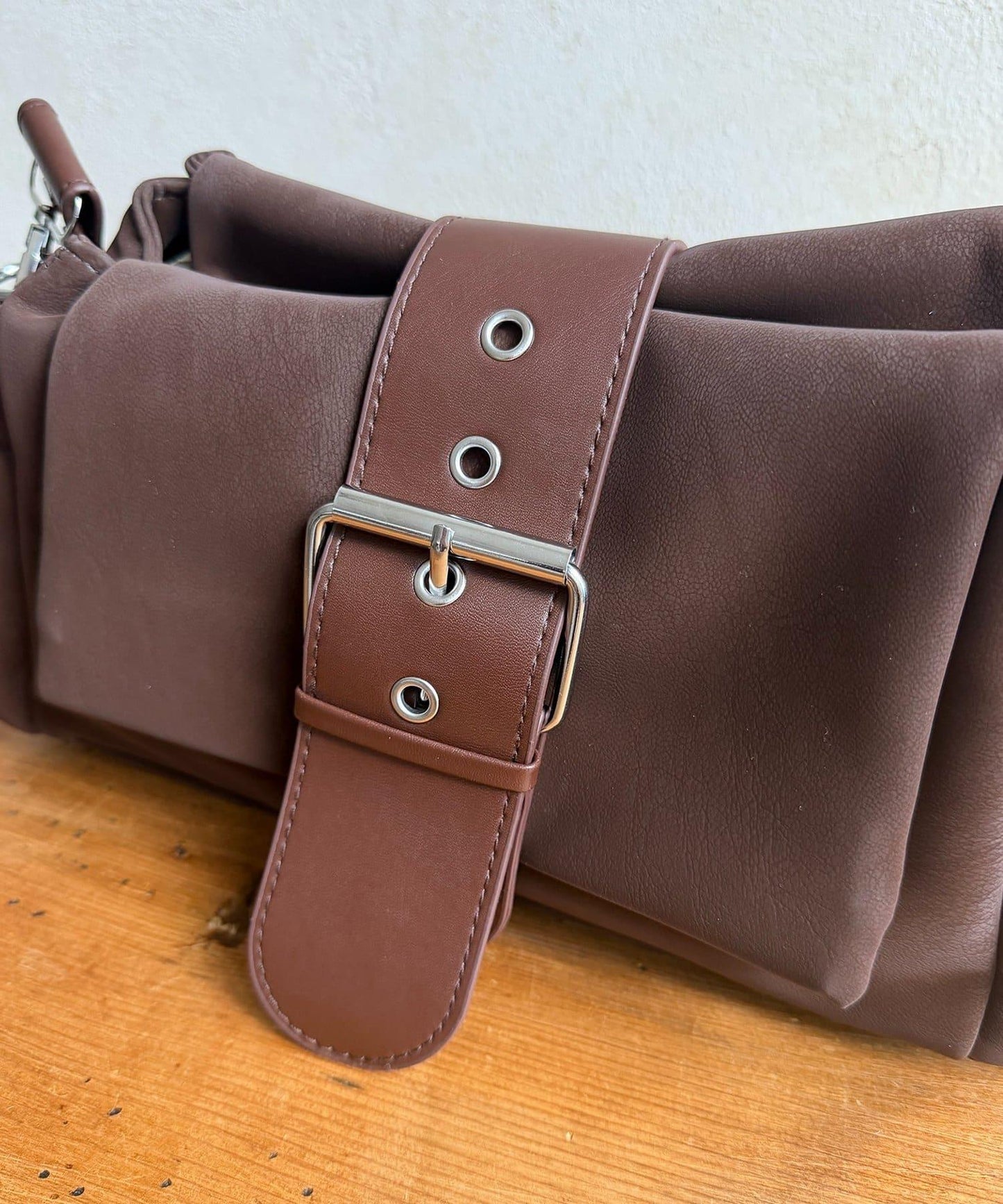麂皮絨 腰包
