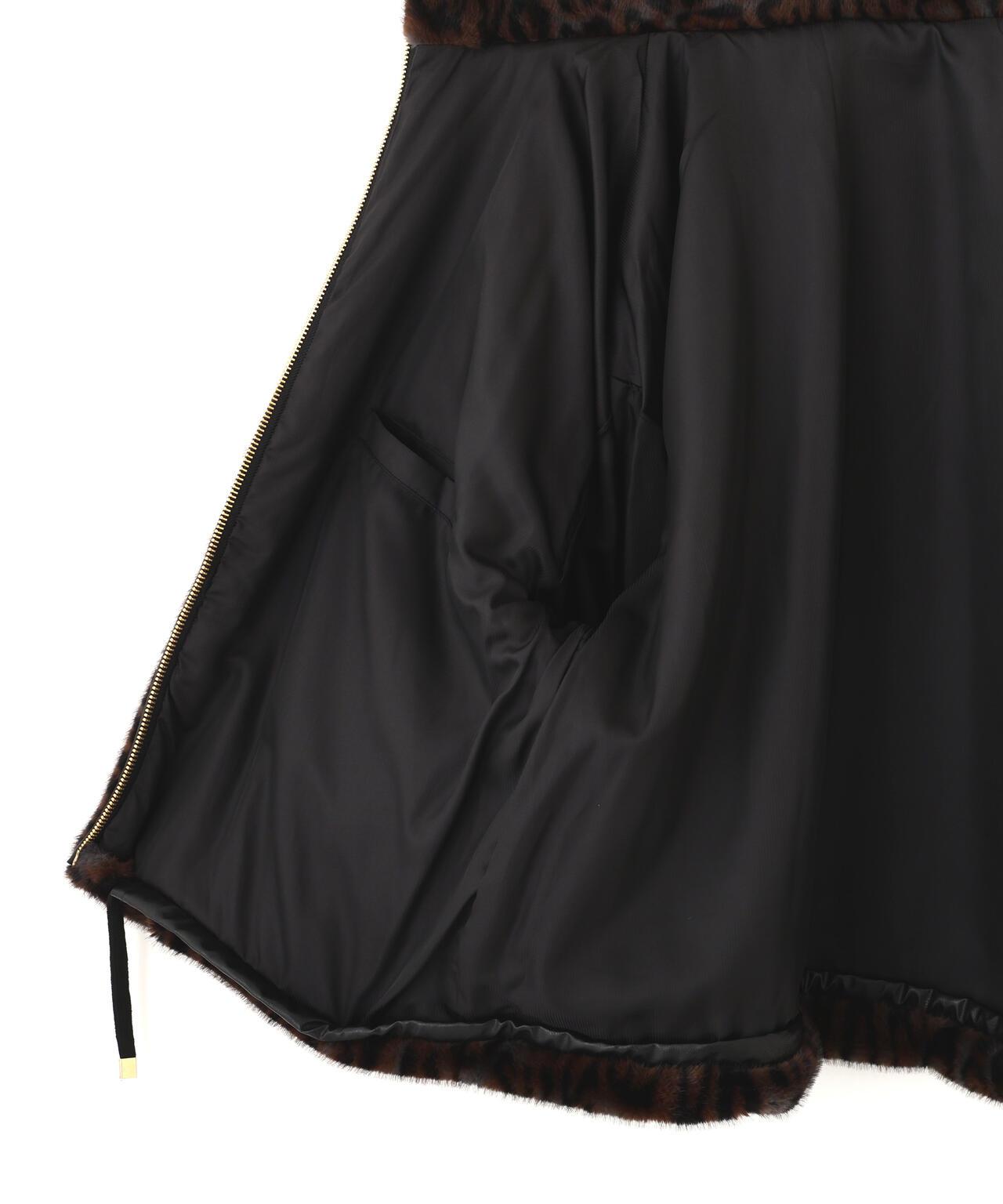B omnivore ECO FUR BLOUSON 環保皮草夾克