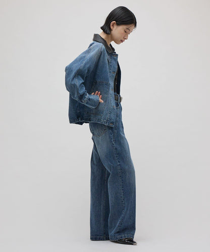 直筒牛仔褲