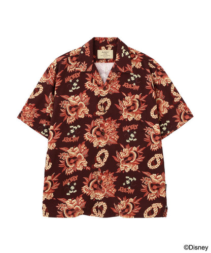 《迪士尼》Collection》”HAWAIIAN HOLIDAY” ALOHA SHIRT / MICKEY MOUSE