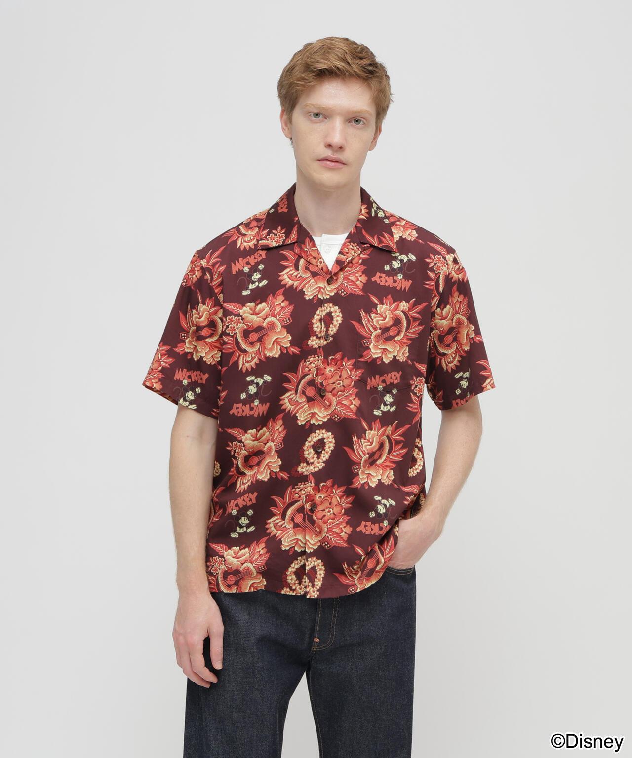 《迪士尼》Collection》”HAWAIIAN HOLIDAY” ALOHA SHIRT / MICKEY MOUSE