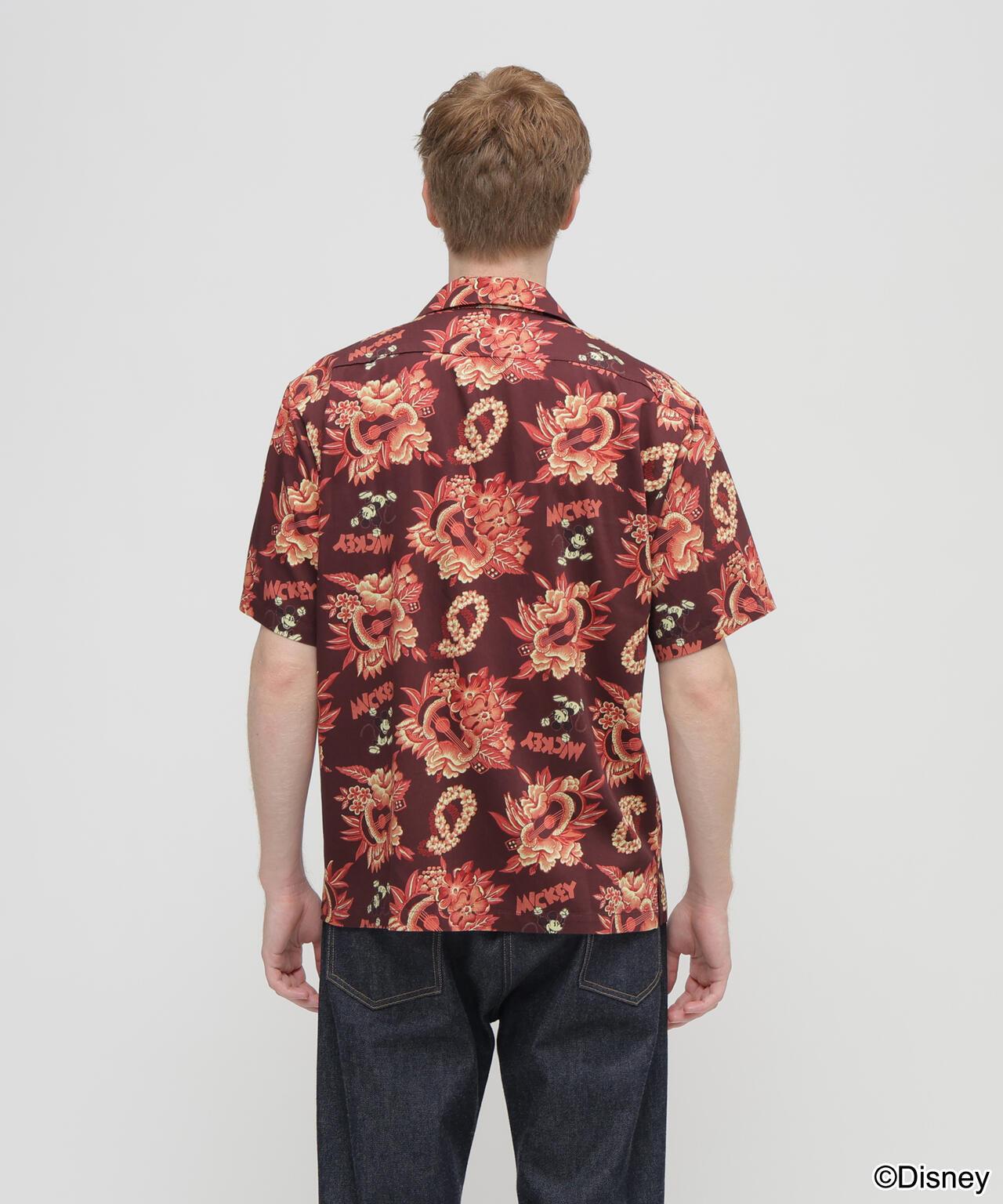 《迪士尼》Collection》”HAWAIIAN HOLIDAY” ALOHA SHIRT / MICKEY MOUSE