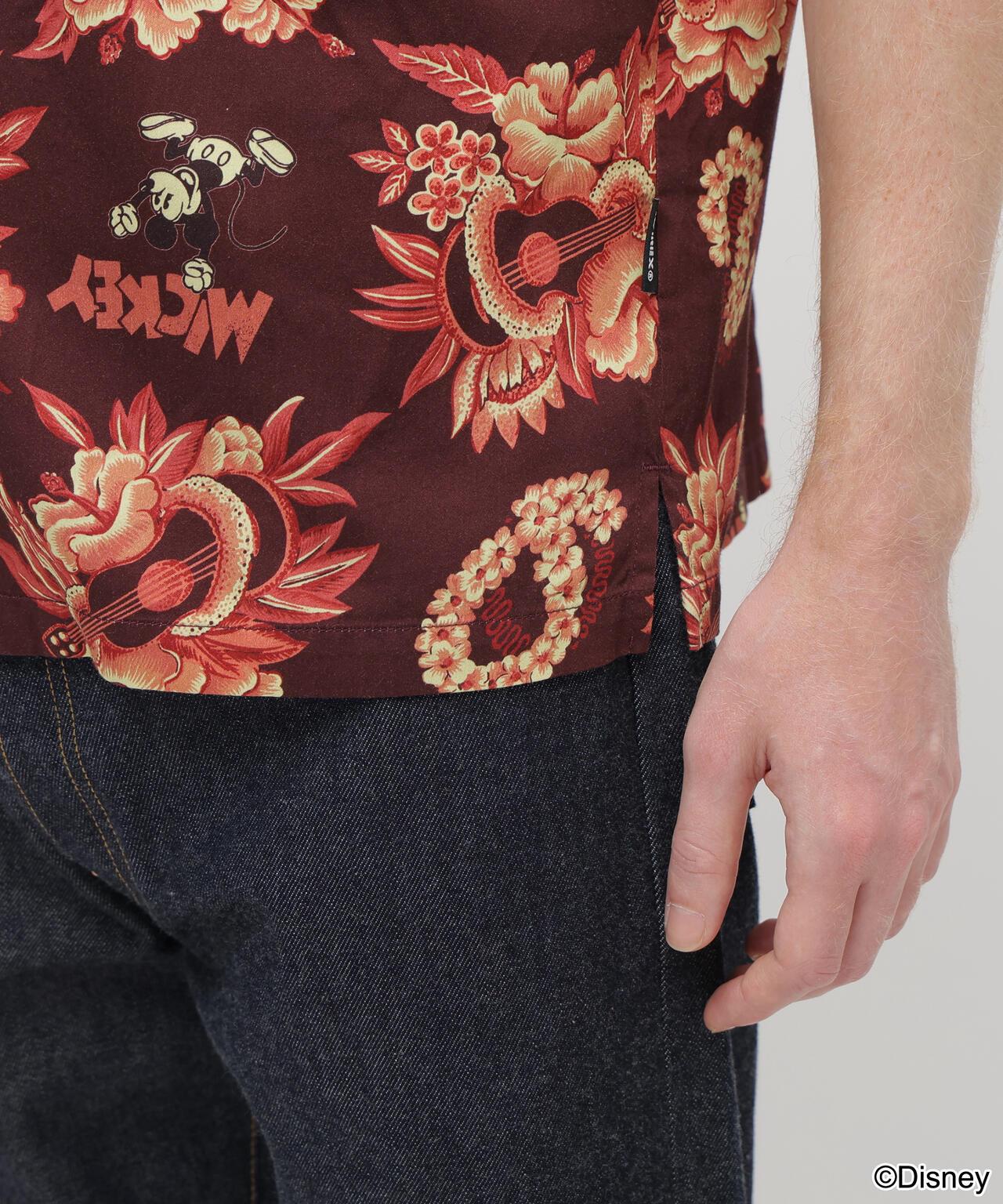 《迪士尼》Collection》”HAWAIIAN HOLIDAY” ALOHA SHIRT / MICKEY MOUSE