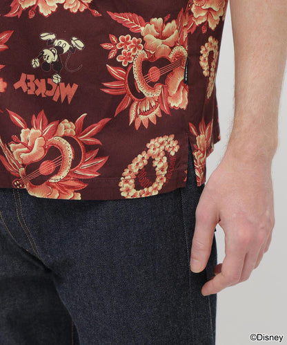 《迪士尼》Collection》”HAWAIIAN HOLIDAY” ALOHA SHIRT / MICKEY MOUSE