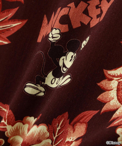 《迪士尼》Collection》”HAWAIIAN HOLIDAY” ALOHA SHIRT / MICKEY MOUSE
