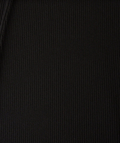 接觸冷感 後開叉羅紋針織半身裙