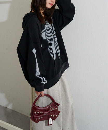 RePRODUCTION LABEL ZIP連帽衛衣