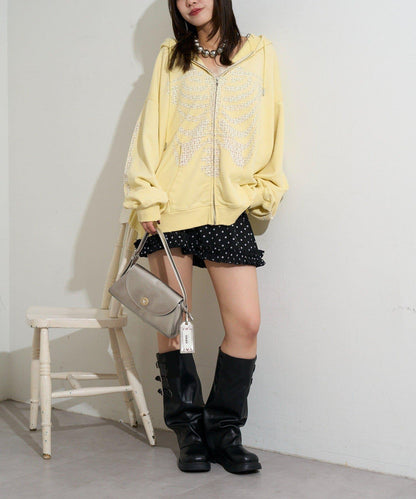 RePRODUCTION LABEL ZIP連帽衛衣