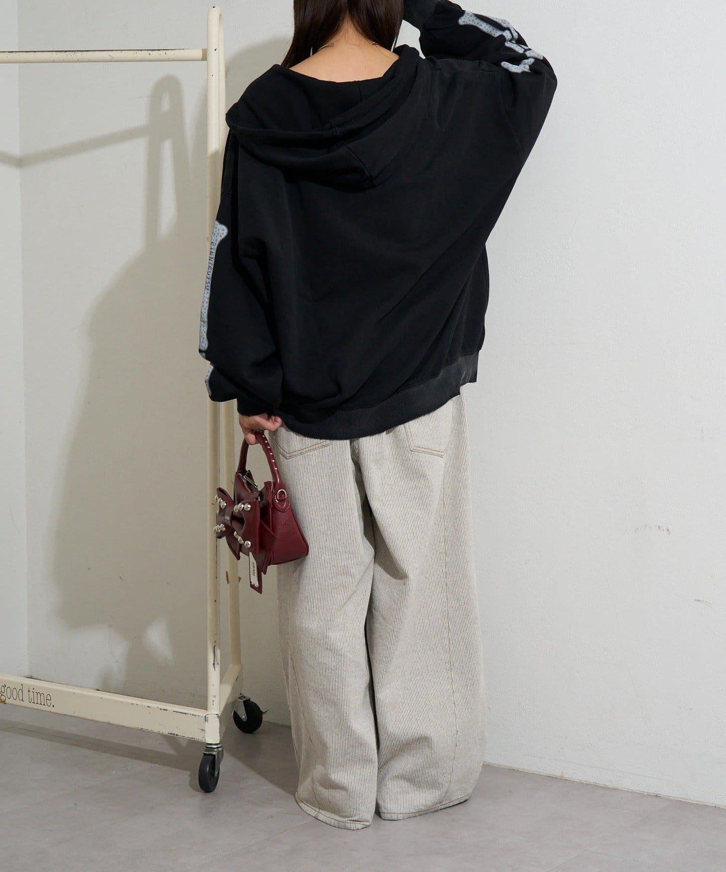 RePRODUCTION LABEL ZIP連帽衛衣