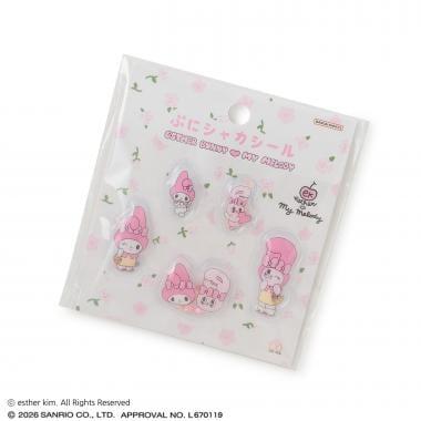 【Esther Bunny×My Melody】噗尼沙卡貼紙