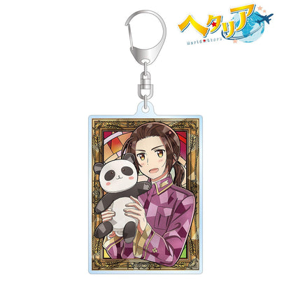ヘタリア World★Stars_中國 Aure Glass 亞克力鑰匙扣