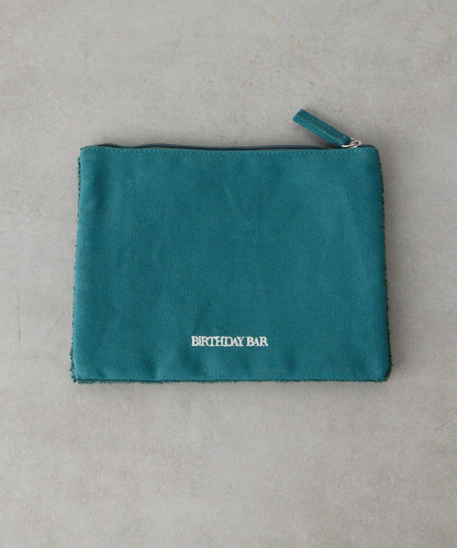 animal sagara embroidery pouch 刺繡化妝包