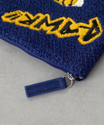animal sagara embroidery pouch 刺繡化妝包