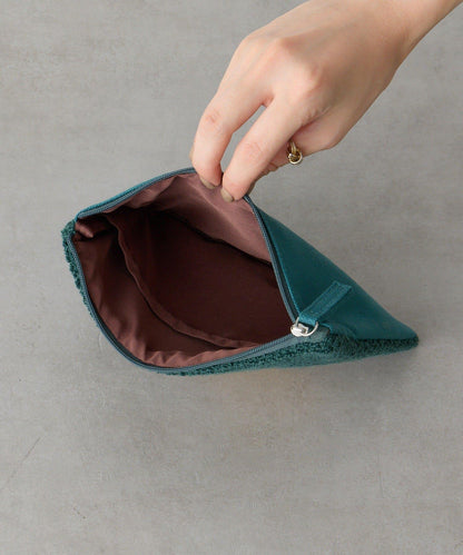 animal sagara embroidery pouch 刺繡化妝包