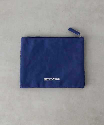 animal sagara embroidery pouch 刺繡化妝包