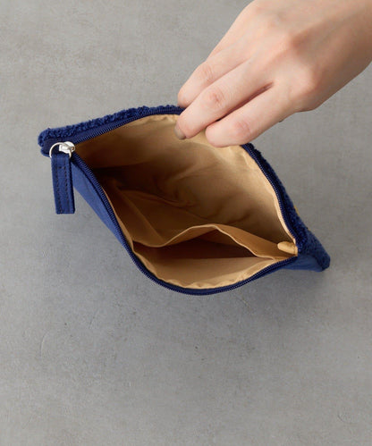 animal sagara embroidery pouch 刺繡化妝包