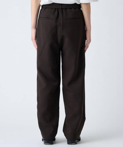 繫帶雙褶長褲