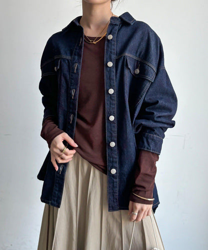 牛仔襯衫