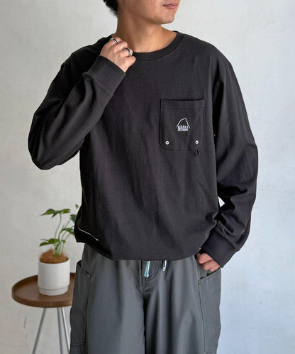 SIERRA DESIGNS 後背印花長袖T恤