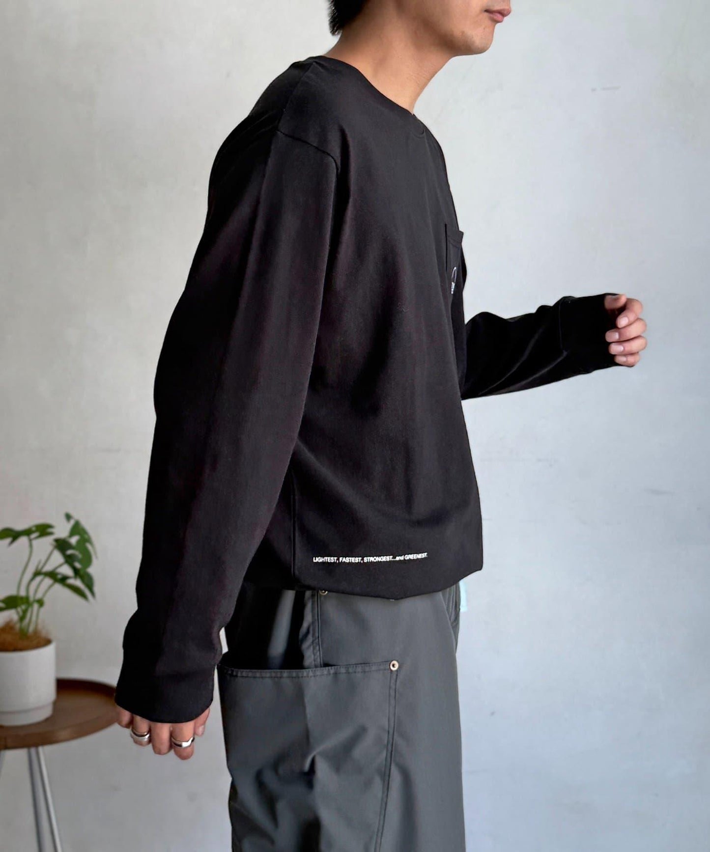 SIERRA DESIGNS 後背印花長袖T恤