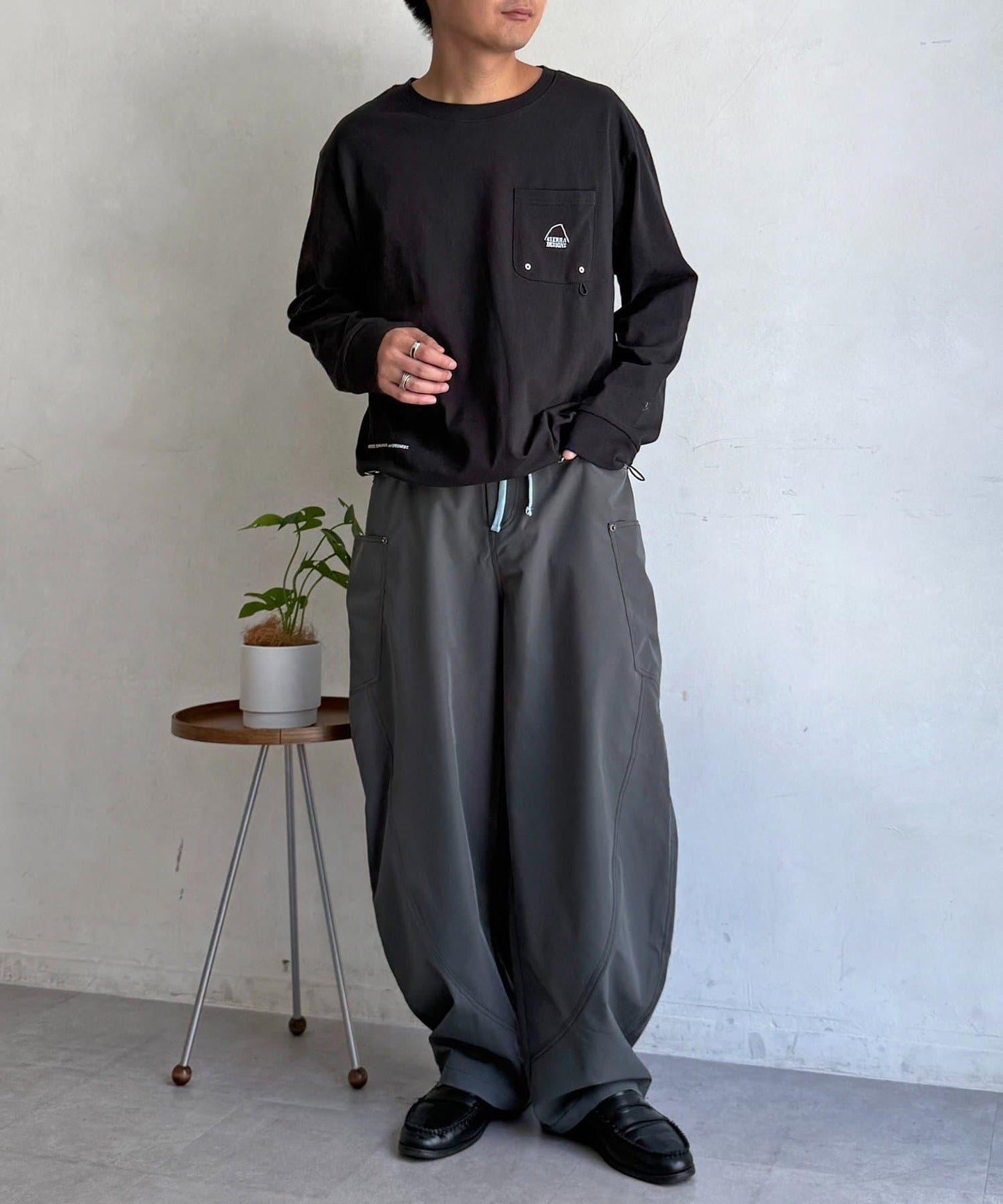 SIERRA DESIGNS 後背印花長袖T恤