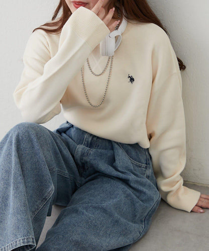 U.S. POLO ASSN. 衛衣式針織套頭衫