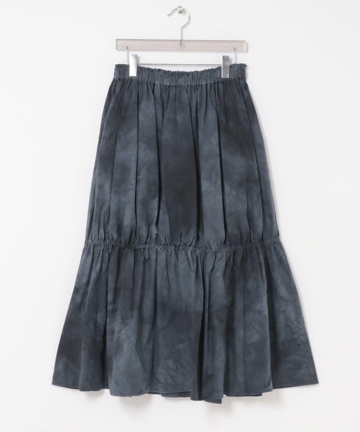 Nomat SHIRRING 半身裙/HAND-DYED