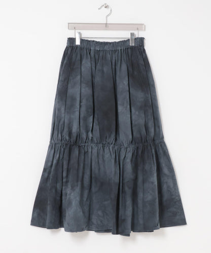 Nomat SHIRRING 半身裙/HAND-DYED