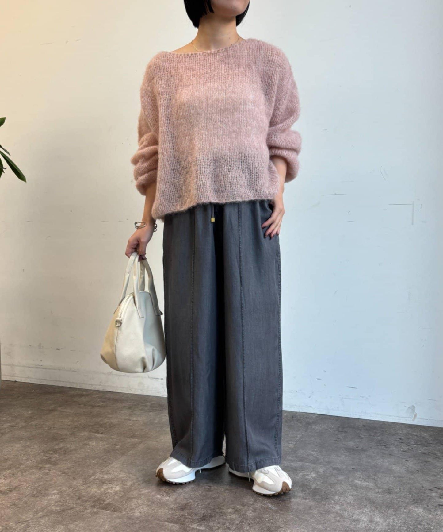 天絲牛仔休閒褲