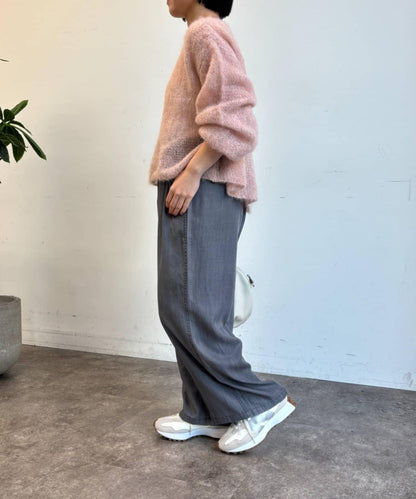 天絲牛仔休閒褲