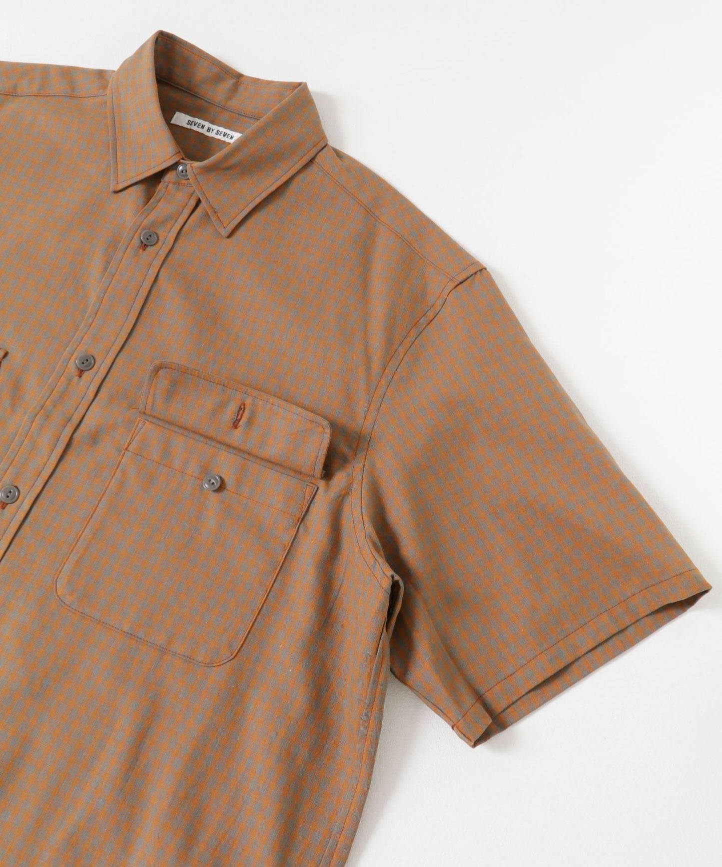 SEVEN BY SEVEN WORK SHIRT SHORT-SLEEVE 短袖襯衫