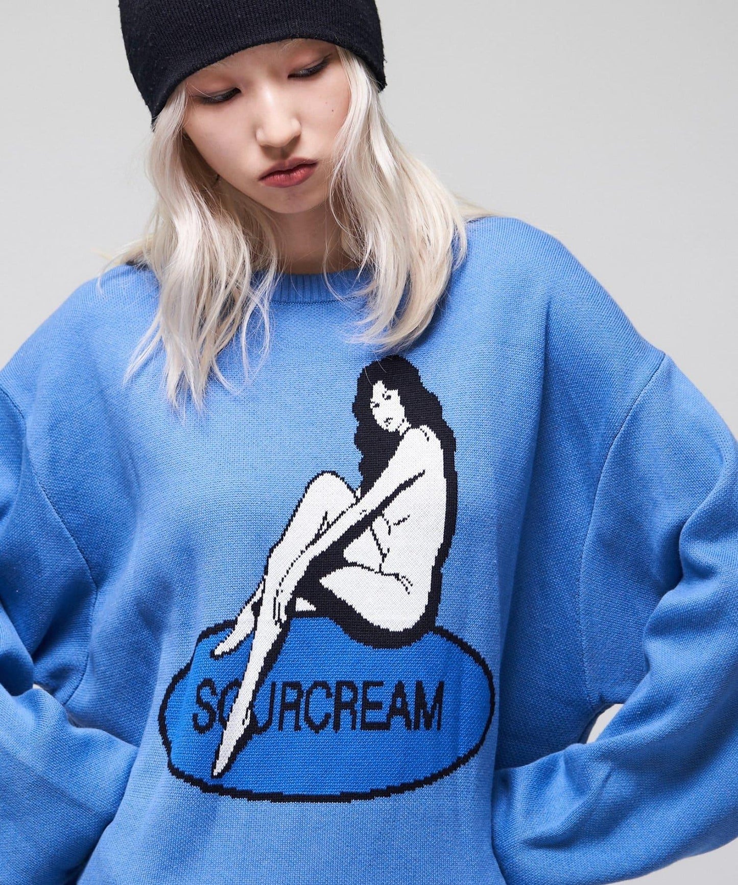 Sourcream 女孩提花針織衫