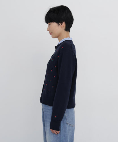 刺繡針織開衫