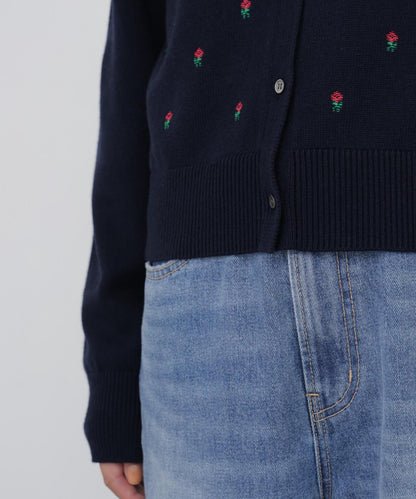 刺繡針織開衫