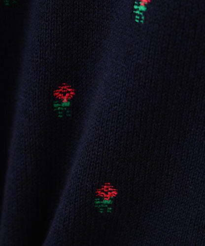 刺繡針織開衫