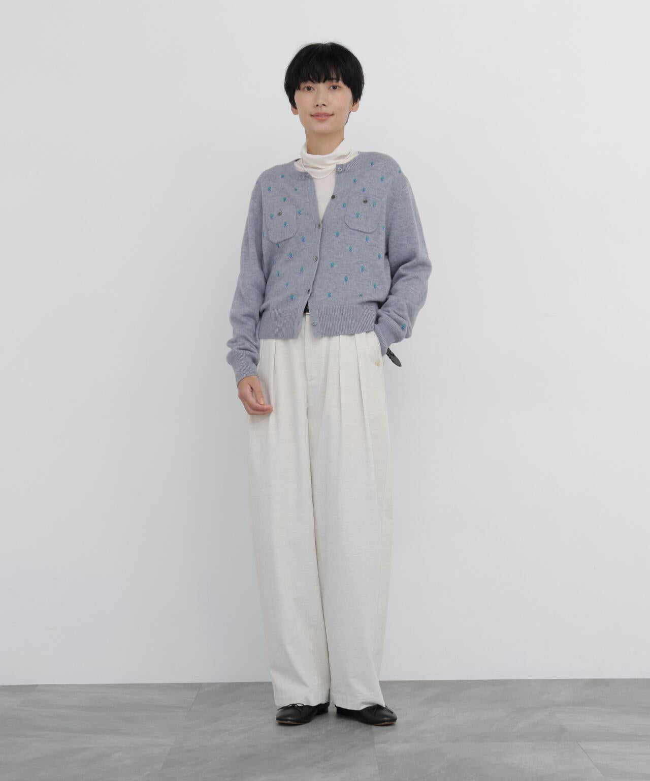 刺繡針織開衫