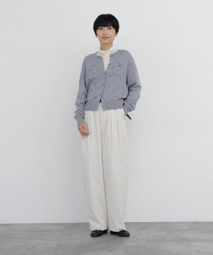 刺繡針織開衫