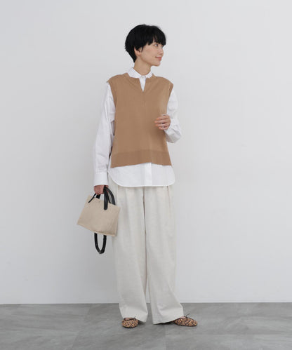 高針距針織馬甲
