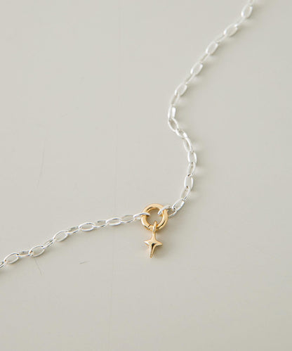 鏤空愛心拼接項鍊