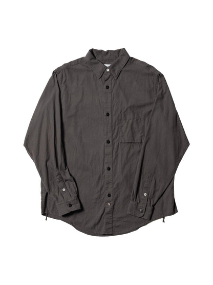 ORGANIZED B.D.SHIRT / COTTON PEACH SKIN TWILL 襯衫
