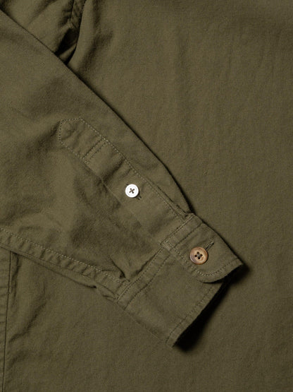ORGANIZED B.D.SHIRT / COTTON PEACH SKIN TWILL 襯衫