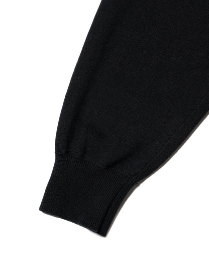 CRAFTED BORDER SWEATER /COTTON YARN 針織衫