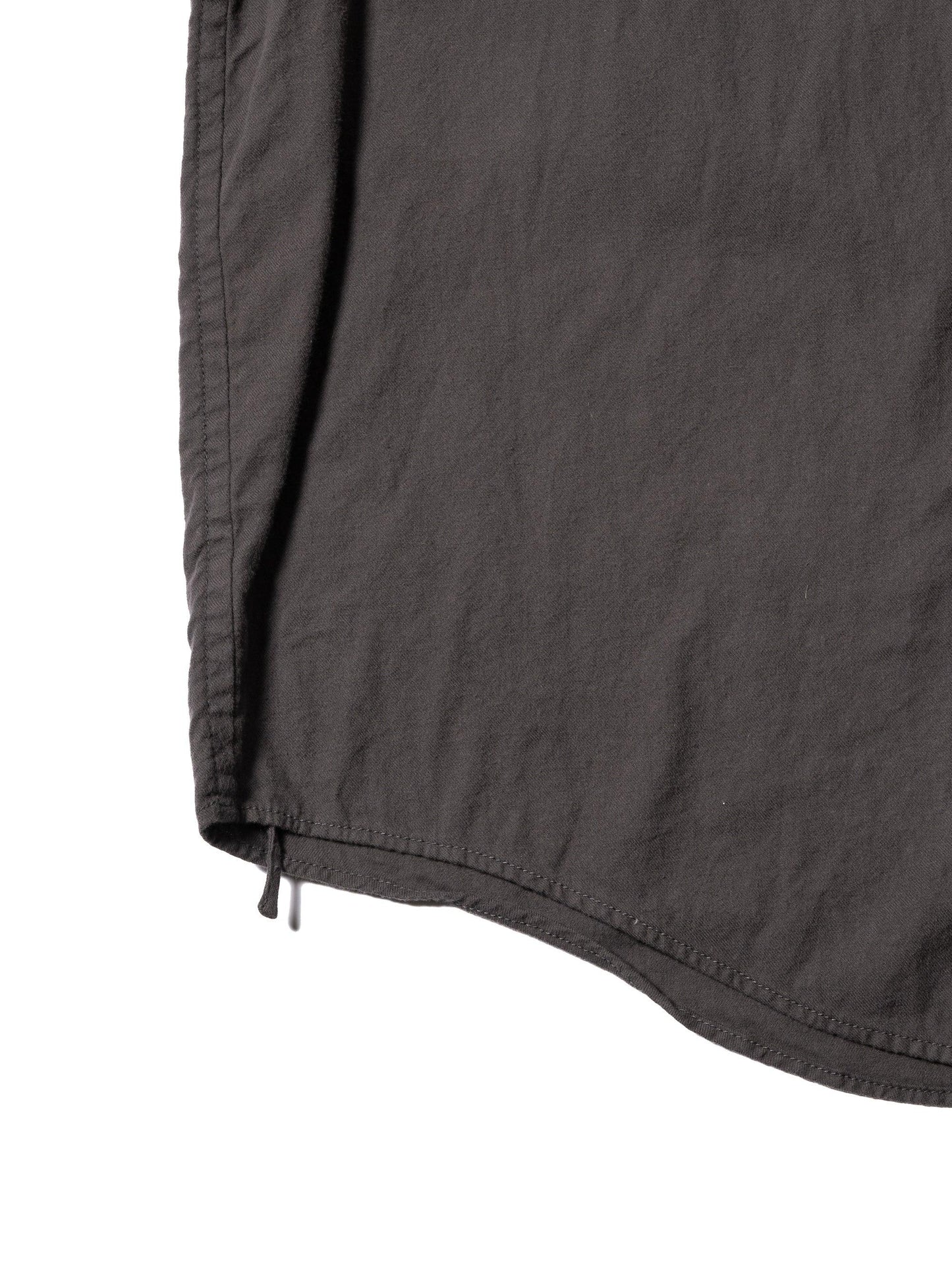 ORGANIZED B.D.SHIRT / COTTON PEACH SKIN TWILL 襯衫